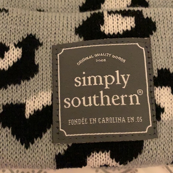 NWT Simply Southern Leopard Print Hat - Picture 4 of 4